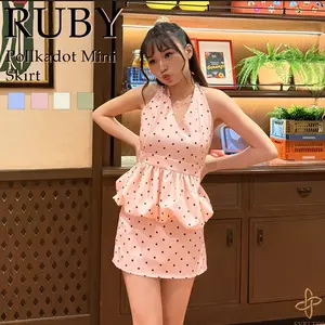 SVELTES | RUBY - Mini Skirt | Polkadot Mini Skirt | Skort | Skirt | Rok Pendek