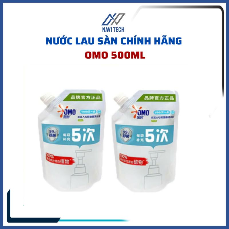 Nước lau sàn OMO CH - chuyên dụng cho robot lau nhà cây hút lau cầm tay