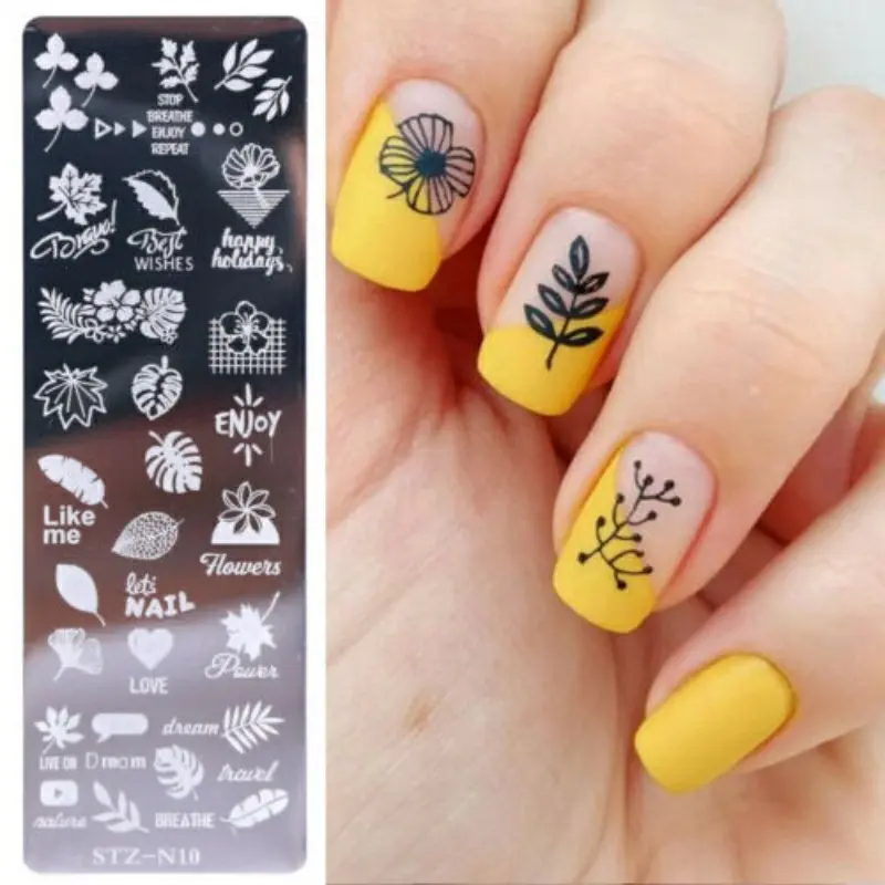 Alat Stamping Plate for Nail Art Stamp Kuku Polish Cat