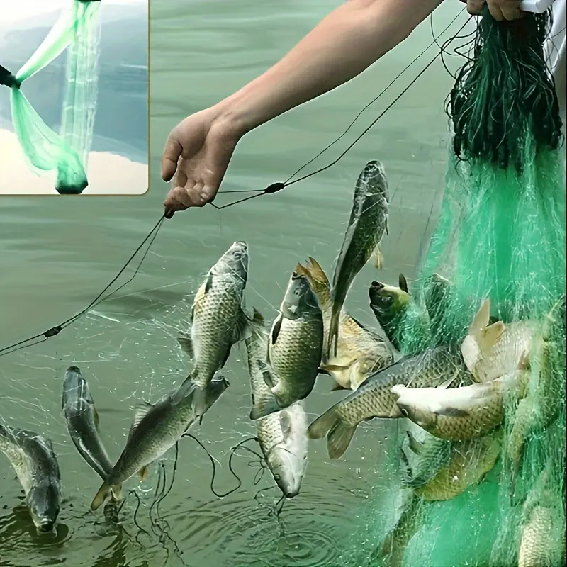 Jaring Pancing Nilon, 3 Lapisan, Tahan Lama, Aksesori Pentin - TikTok ...