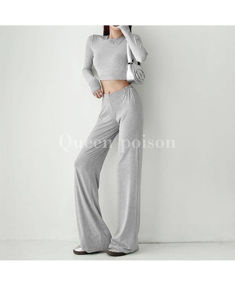 Product Introduction of Quần Tập Thể Dục Yoga Thể Thao Xếp Nếp, Dành Cho Nữ, Phong Cách Lười Biếng Mùa Thu, Dài Đến Chân, Ôm Hông, Ống Rộng, Cỡ Nữ, Cỡ Gợi Cảm, Tỷ Lệ Eo-Hông, Được Thu Thập Bởi 964 Người 6