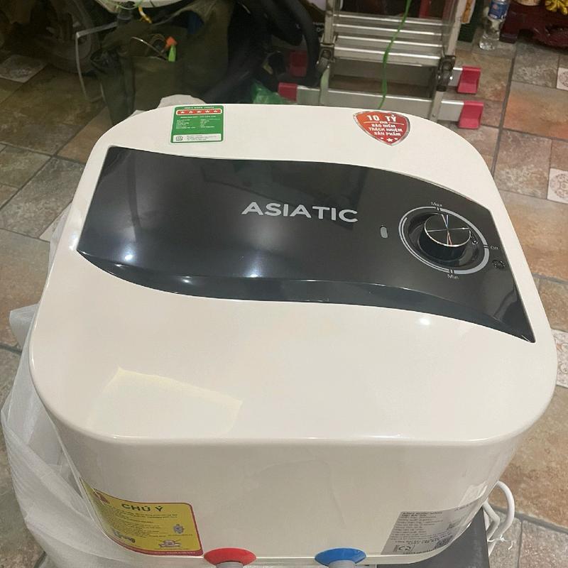 Bình nước nóng vuông 20l Asiatic - BN-AV20L. Hàng chính hãng, mới 100%, nguyên Seal, nguyên đai, nguyên kiện. Bảo hành tại nhà 07 năm. 1