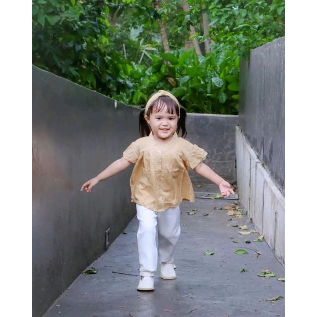 CURLY BLOUSE - ATASAN ANAK PEREMPUAN KANCING DEPAN 4