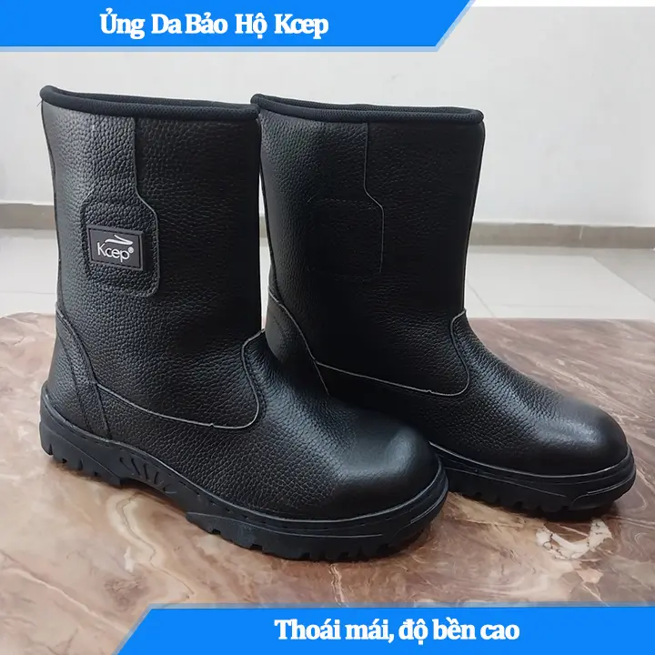 Ủng da bảo hộ Kcep- ủng da bảo hộ Nam Boots