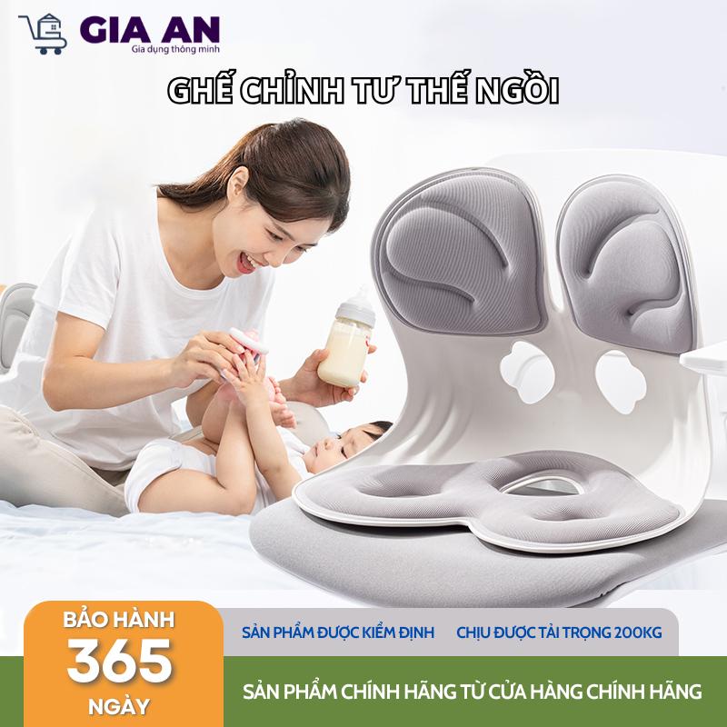 Ghế Công Thái Học Điều Chỉnh Tư Thế Ngồi, Chống Gù, Chống Đau Lưng Dành Cho Mẹ Bỉm, Dân Văn Phòng Và Học Sinh, Sinh Viên CTH-03 ghe  bầu nhựa thoải mái ghế tựa  cho mẹ bỉm ghế  cho bà thư giãn