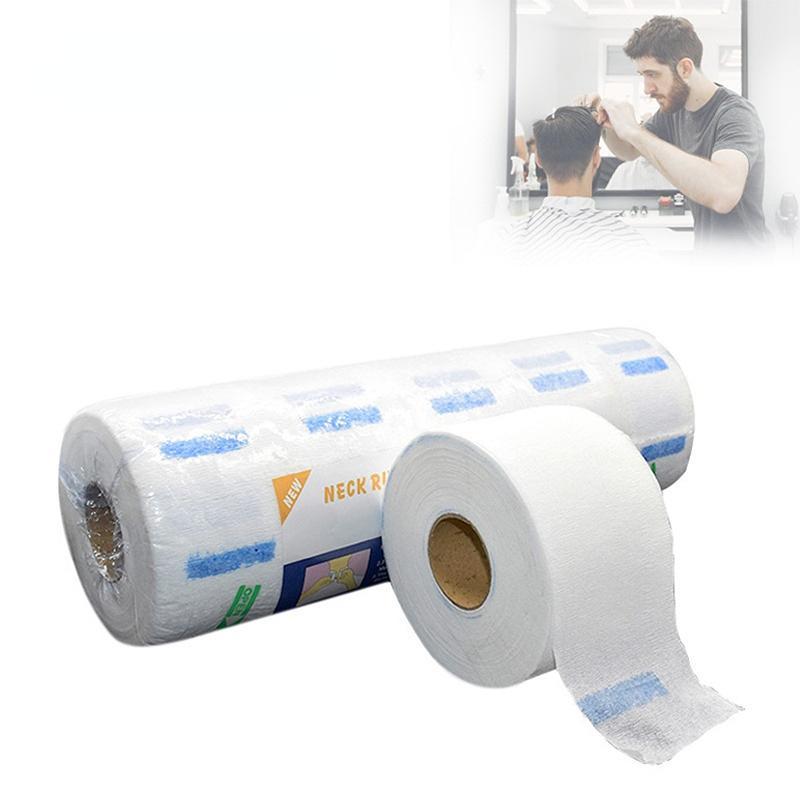 Giấy Cổ Dùng Một Lần, Tiệm Cắt Tóc Chuyên Nghiệp, Phụ Kiện Cắt Tóc, Dụng Cụ Tạo Kiểu Tóc Cắt Tóc, Che Cổ, 1 Gói 0