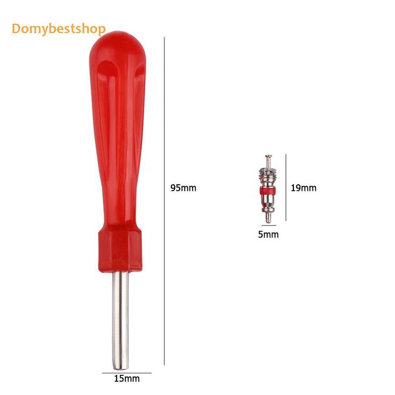Db Useful✒5pcs Repair Tool set Valve Cores with Car Bicycle Tyre Tire Valve Core Remover 1