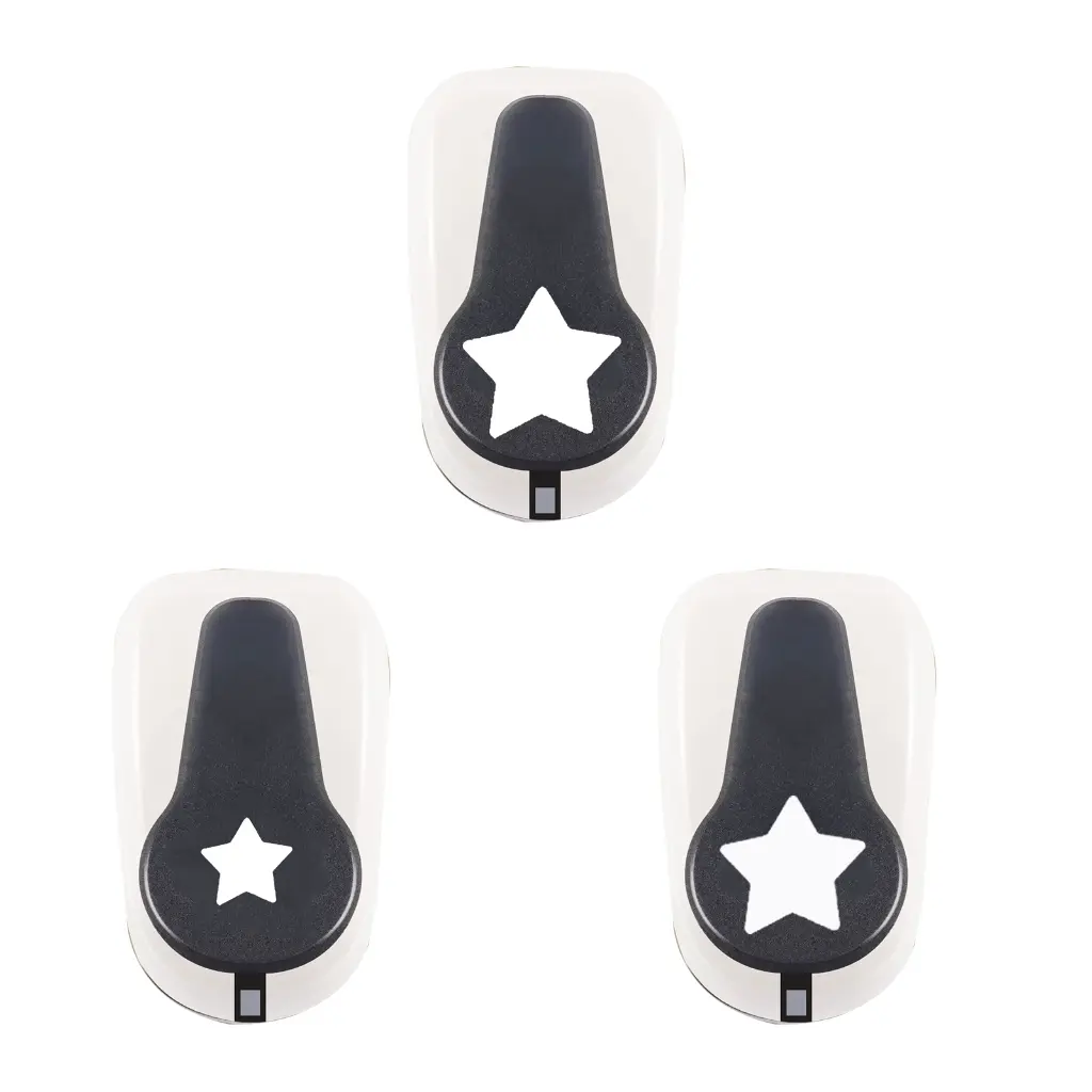 Five-pointed Star Hole Punch Single Hole Puncher for DIY Wedding Invitation Christmas Card Making Scrapbooking Art Craft