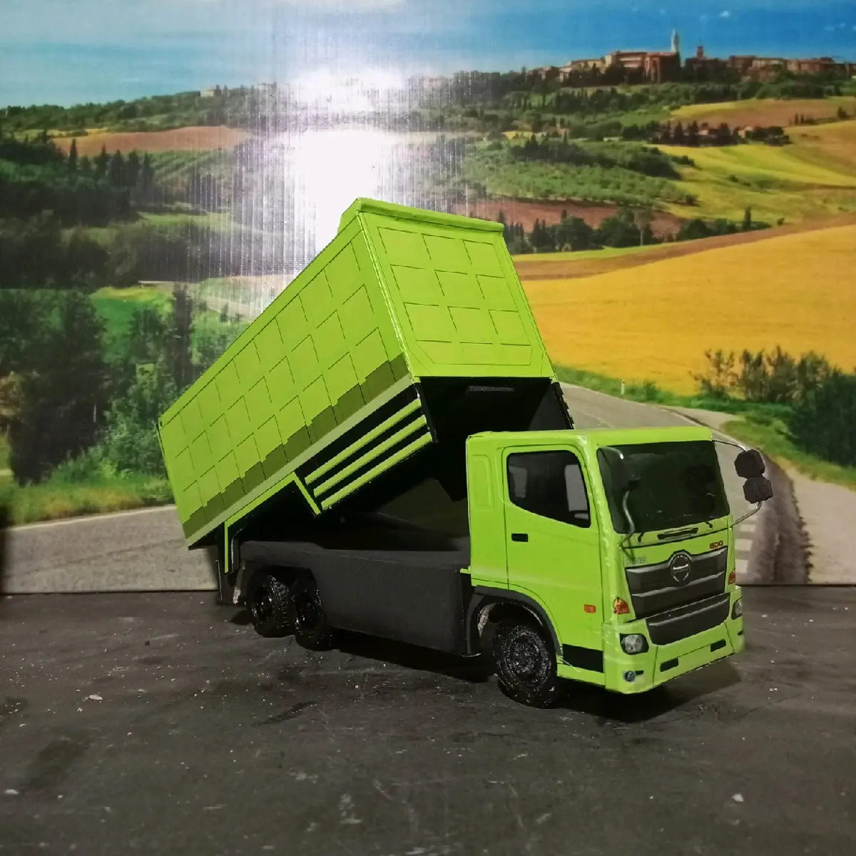 miniatur truk oleng DAM tronton murah viral Mainan Anak