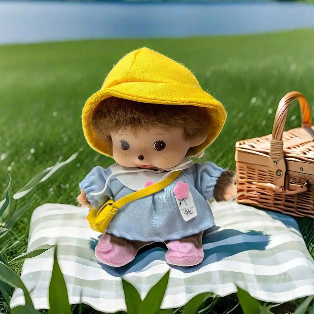 Monchhichi Keychain Monchhichii Plush Toy Monchhichi Stuffed Boy Dolls Doll Gifts Decor Desktop