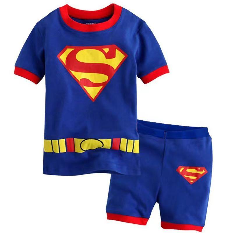 Product Introduction of Quần Áo Trẻ Em, Người Nhện Hoạt Hình Marvel, Bộ Đồ Dài Tay Áo, Đồ Ngủ Batman, Đội Mỹ, Đồ Lót Dài, Người Sắt 10