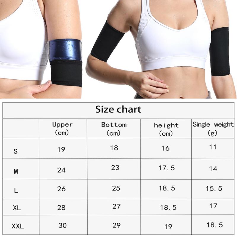Product Introduction of 1PC Arm Shaping Burst Sweat Arm Band Fitness Yoga Exercise Band Slimming Sweat Sauna Sleeve Arm Wrap Protector For Women #463245 0