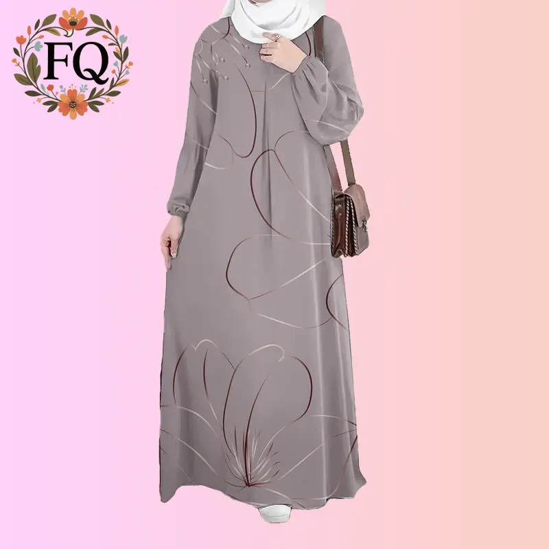 Women's Dress, New Spring/Summer Collection, Muslim Long Sleeve Dress,  Islamic Ramadan Cloak, Outdoor Fashion, Casual Style - TikTok Shop  Philippines