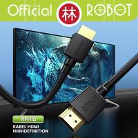 Gambar ROBOT RFH10 Kabel HDMI 2.0 Cable High Definition 3D 4K*2K HD 10M Ori dari Liem Group Kota Administrasi Jakarta Barat 3 Tokopedia