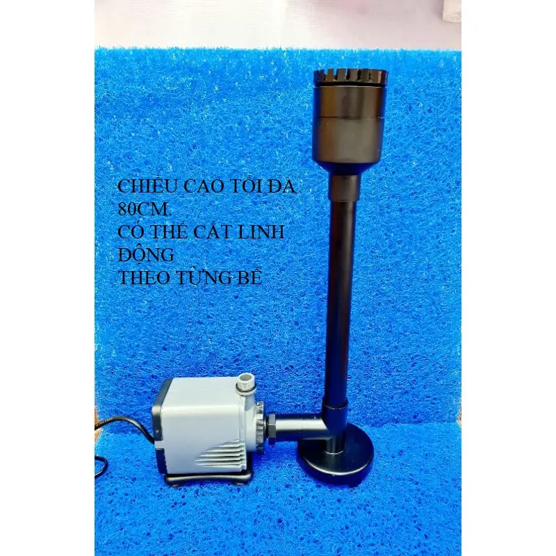 Bơm atman 105s + bộ hút mặt và hút đáy cho bể cá 2