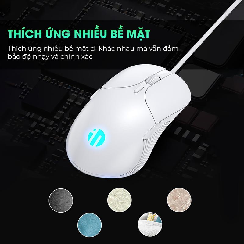 Chuột máy tính gaming SIDOTECH INPHIC PB1 có app hỗ trợ macro game pubg liên minh 8800 DPI thiết kế công thái học ôm tay viền chống trượt có LED 4 màu tắt âm silent click văn phòng | BigBuy360 - bigbuy360.vn