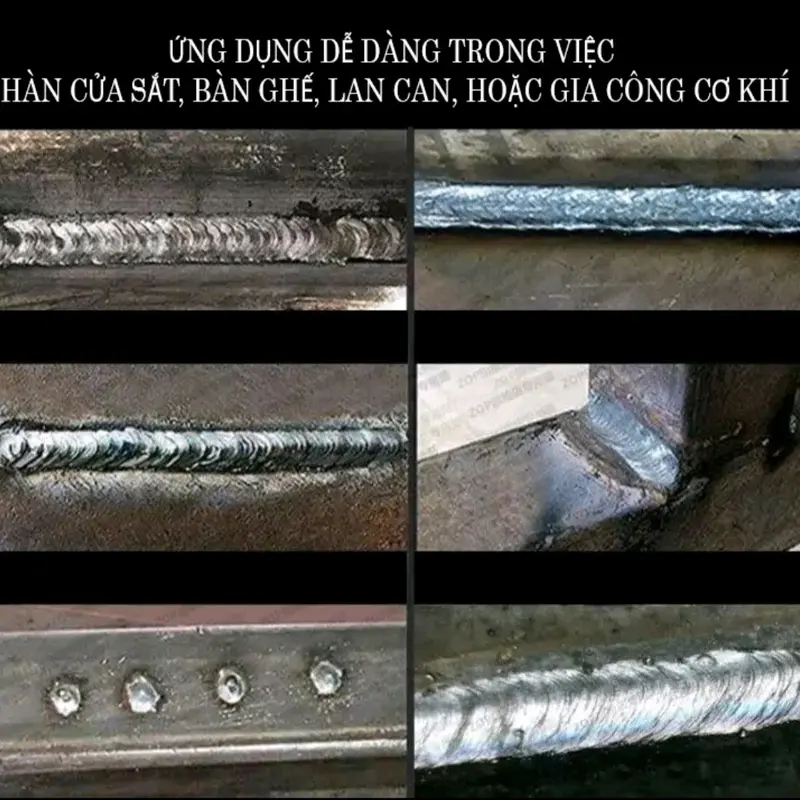 Máy hàn điện tử CROWN 200 mini , chuyên que 1.6-2.5mm , dây hàn 3M , hỗ trợ chống dính que , bảo hành 12 tháng 5