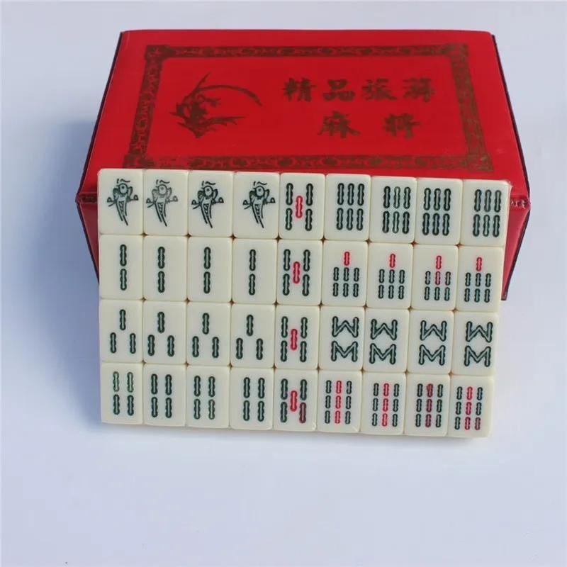Product Introduction of Chinese Mini Mahjong Travel Game Set with 2 Extra Small White Tiles and Dominoes 3