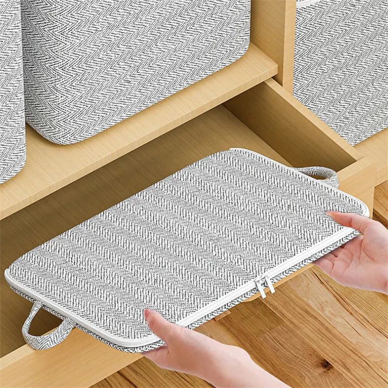 Túi Đựng Quần Áo, Dung Tích Lớn, Túi Phân Loại Chăn Bông Chăn Bông, Chống Bụi, Túi Sắp Xếp Quần Áo, Giỏ Đựng Đồ Gia Dụng 4