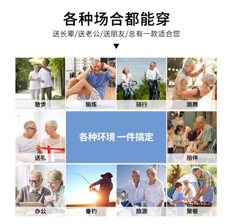 Product Introduction of Áo Polo Có Ve Áo, ngắn Tay, Cho Bố Trung Người Già Và Cao Tuổi, Hàng Thật, Áo Thun Ngắn Tay, Thích Hợp Cho Mùa Hè, Trang Phục Mỏng, Hàng Mới Về Năm 2024 Nam Menswear Có Cổ Shirt Cộc Tay 7