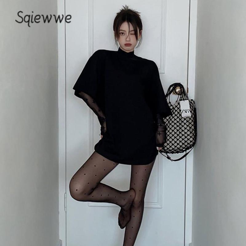 Product Introduction of SS24 Women Crop Cover-Up Tops Cross Print Sheer Long Sleeve Shirt Casual Pullovers for Club Streetwear Aesthetic Clothes 36