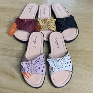 Sendal Anak Cewe Yongkidz Cewek Lucu Sandal Yongkids Selop anak Perempuan Kekinian Slop Terbaru Lucu Sandal Anak Cewek Tanggung Nyaman Banget dipake seharian anti slip