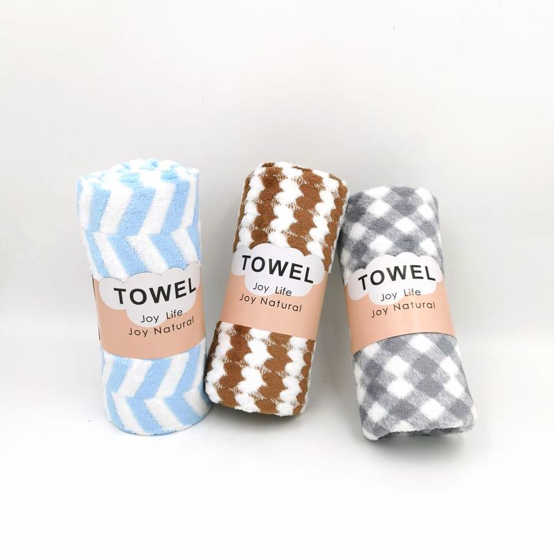 COD Paket Handuk Dewasa 3 pcs Handuk Microfiber uk 70 x 140 cm Hadiah Kado 3
