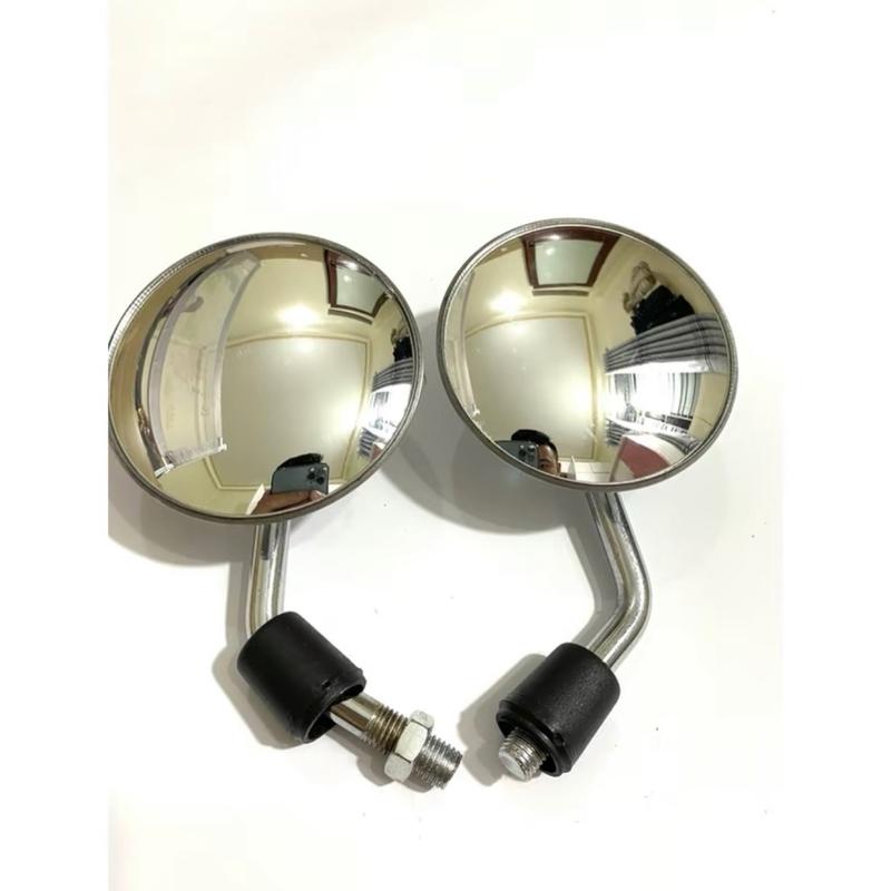 Gương xe máy thời trang tròn gương chiếu hậu cầu lồi cho Wave SH Dream Winner surius Vision ,RSX Honda Blade ... Đường Kính 7 Cm ren thuận