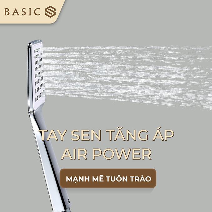 Sen cây nóng lạnh Basic BW-606SV, đồng mạ chrome cao cấp, chân 7 lớp chống ăn mòn 5