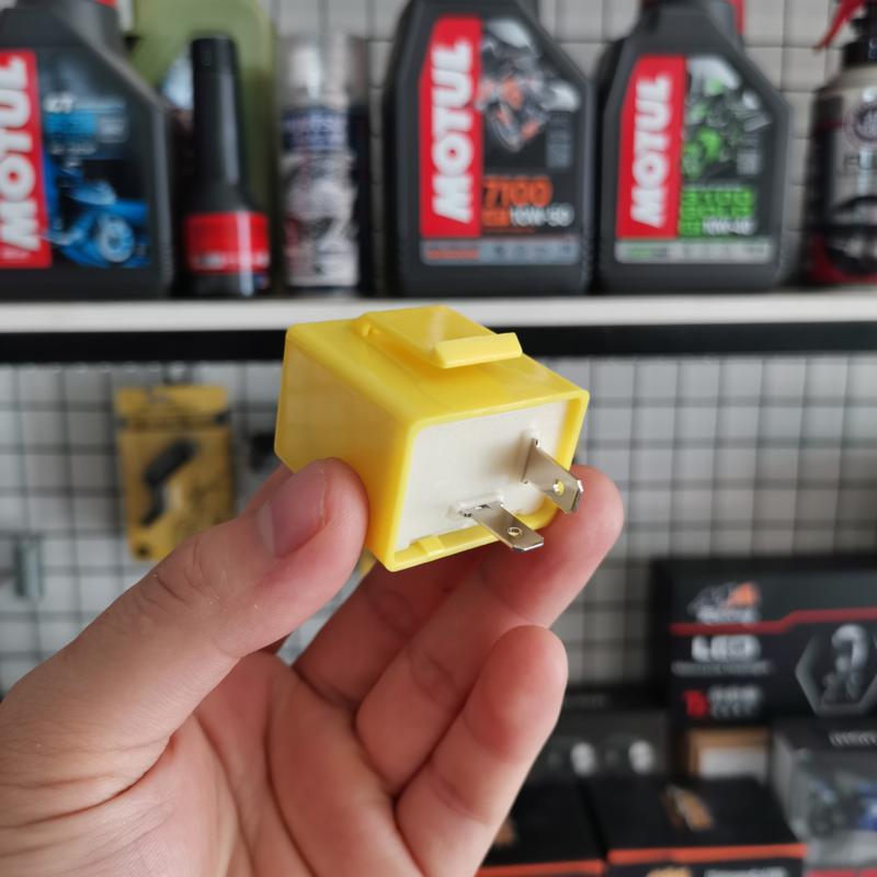  Cục chớp xi nhan điện tử Tăng Chỉnh  Có Núm  cho moto xe máy Winner Winner X Ex 150 Wave Sirius AB Vario... 