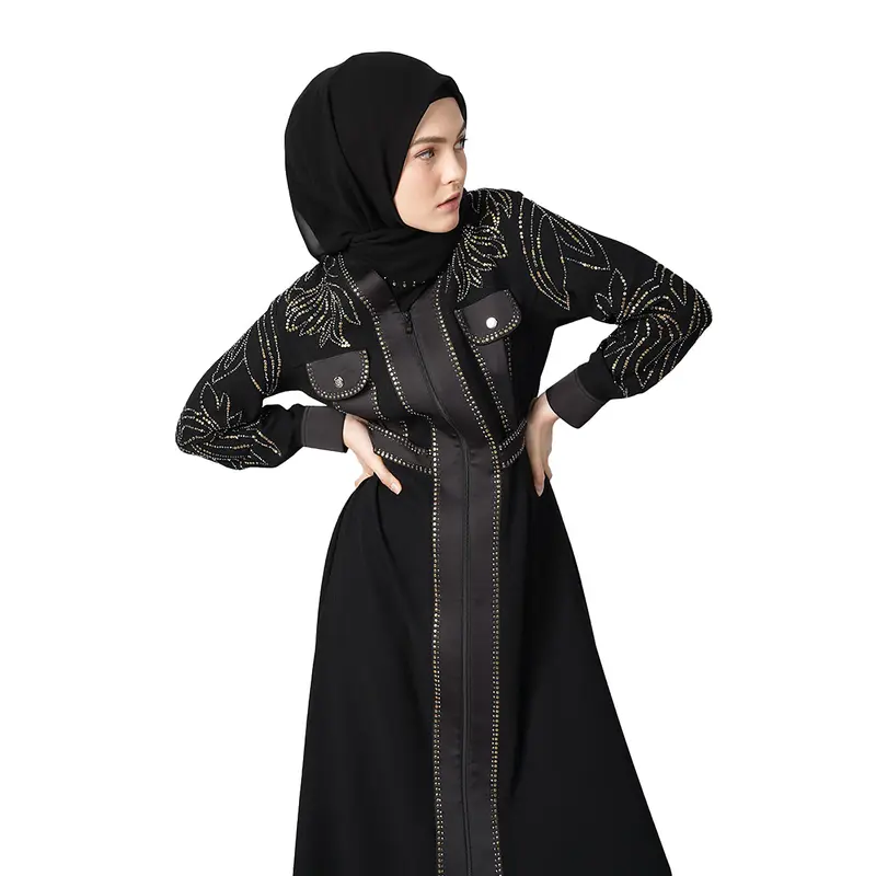HIKMAT A9811 - Gamis Abaya Muslimah 2