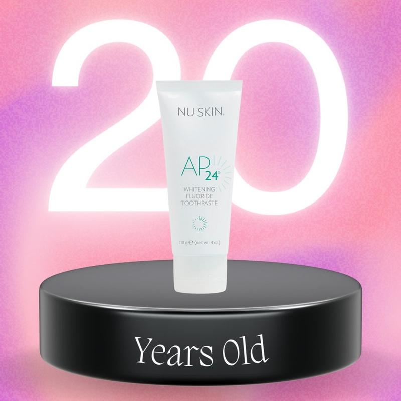 Kem Đánh Răng Trắng Sáng Nuskin AP24 Whitening Flouride Toothpaste - 110g - HSD T12/2025