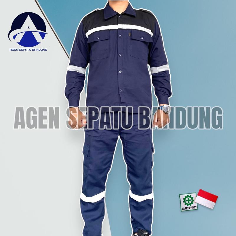 COD Agen Wearpack Safety Setelan / Setelan wearpack Kemeja Celana ...