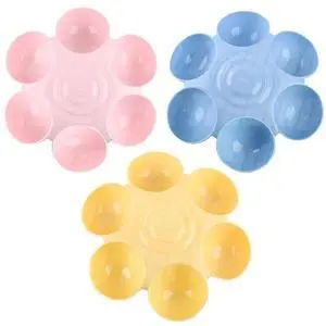 Pet Cat Dog Kitten Puppy Rabbit Kucing Anjing 6 in 1 Food Water Drinking Eating Bowl
