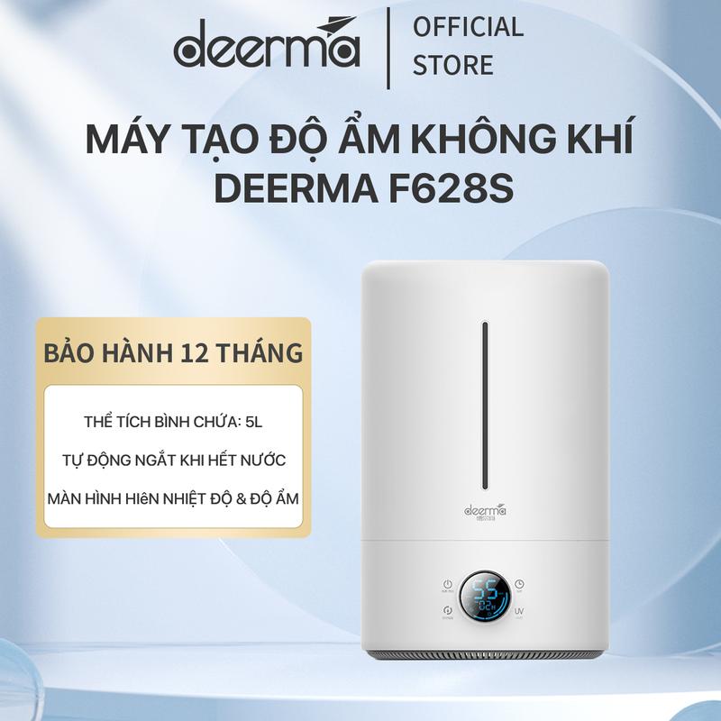 Máy phun sương tạo ẩm không khí thông minh Deerma DEM - F628s Máy Xông Tinh Dầu Phun Tinh Dầu
