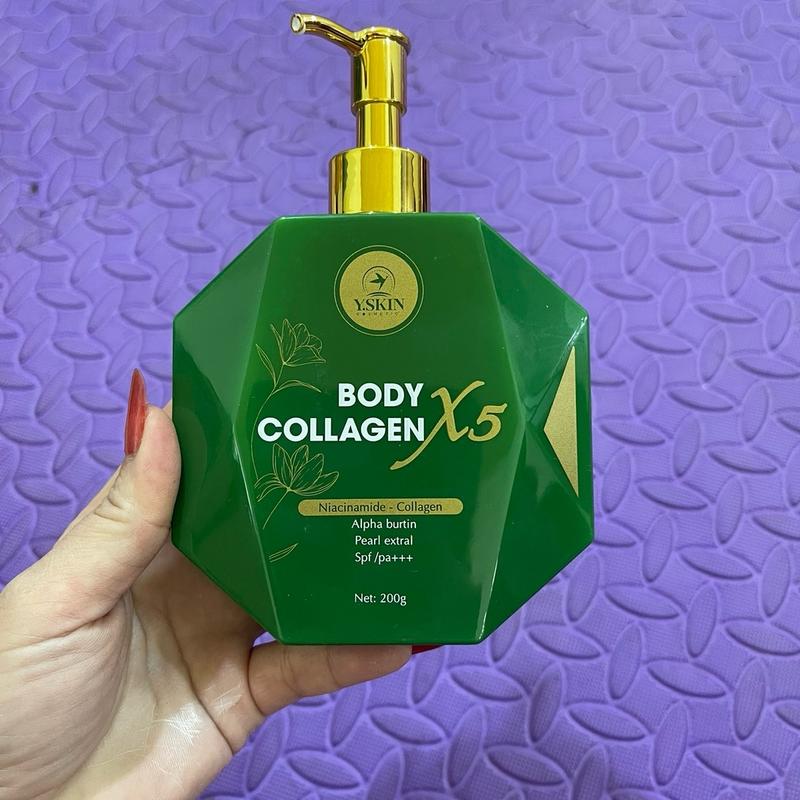 Kem body trắng da Colagen x5