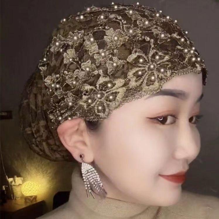 Product Introduction of Muslim Summer Hat Hui Mother Cover Headscarf Convenient Scarf Cover Toe Cap Cap Confinement Hat 4