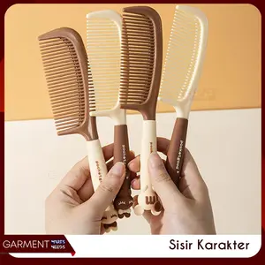 Sisir Rambut Anak Dewasa Motif Karakter Micky Rabbit Comb Hair Brush Wanita Rambut Anti Kusut