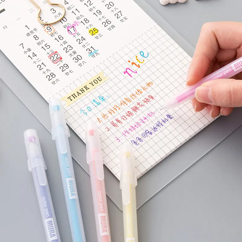 Bút gel nhiều màu Take Note từ vựng tiện dụng A01 Taro Stationery 4