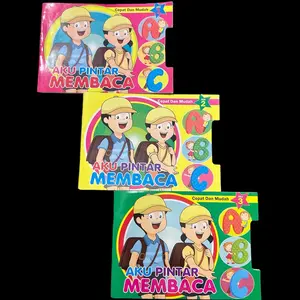 buku aku pintar membaca jilid 1,2,3