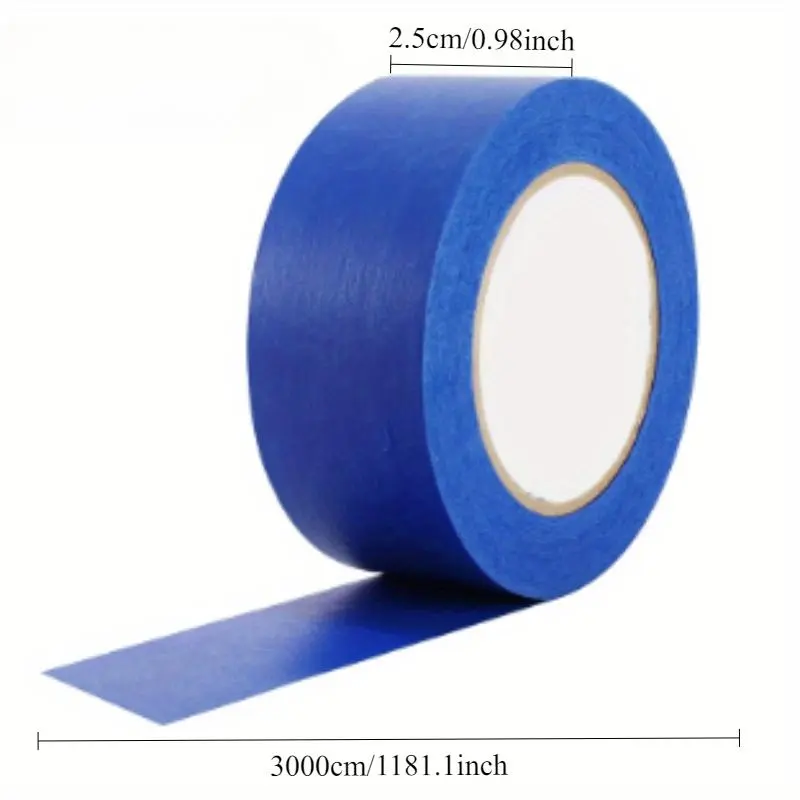 Painters Masking Tape, 30m Clean Peel Masking Tape, Car Decor Sticker Adhesive, DIY Painting Paper, DIY Craft Home Supplies 1