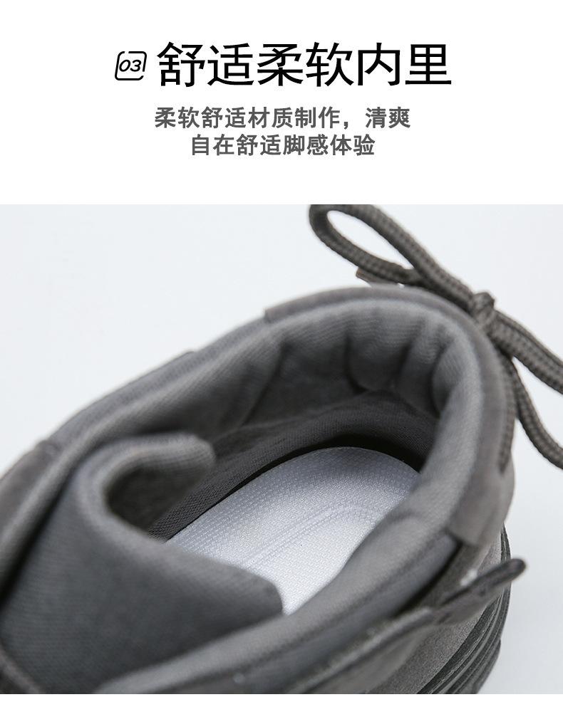 Product Introduction of in Stock Men's High-Top Martin Boots Worker Boot High-Top Motorcycle Boots in Stock Men's High-Top Martin Boots Worker Boot High-Top Motorcycle Boots Autumn Men's Martin Boots Mid-Top Retro British Style Worker Boot Trendy High Top Platform Casual Shoes 9 10