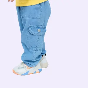 CELANA PANJANG ANAK CARGO PINGGANG FULL KARET USIA 1-8 TAHUN Laki-Laki Cewek Cowok Nyaman Katun Perempuan Bayi