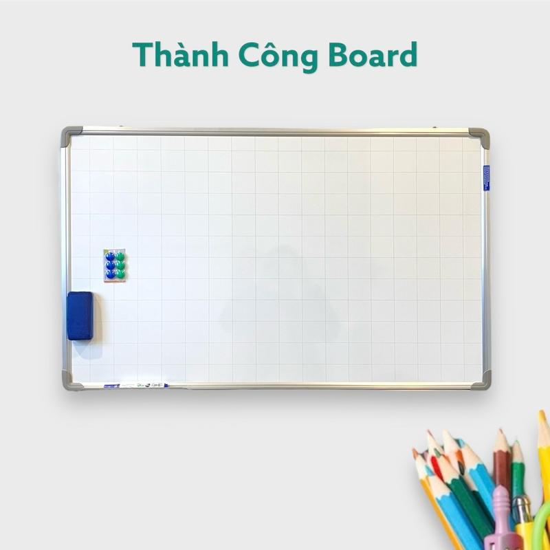  Bảng Từ Trắng Viết Bút Lông Chuẩn Xịn Loại Cao Cấp Treo Tường Hút Nam Châm 