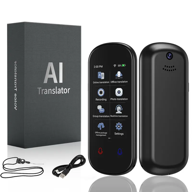Language Translator VORMOR AI Device - 138+ Languages, Real-Time
