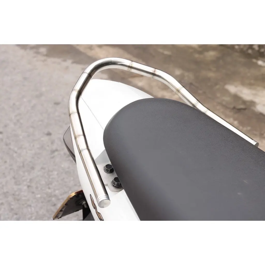 Tay xách inox 304 wave alpha 110cc, 100cc, 50cc, wave S 110 mới (phom vểnh)
