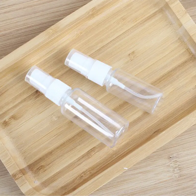 [MMG]Portable Transparent Plastic Spray Empty Bottle Perfume Liquid Spray Mini Bottle