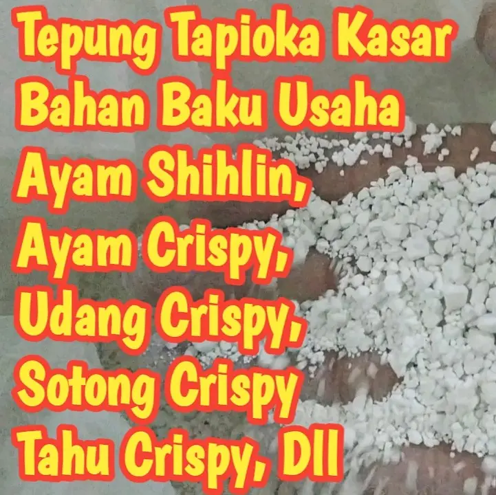 Tepung ala Shihlin Tapioka Kasar Crispy Ayam Sihlin Berkualitas 1 KG - LINK 6