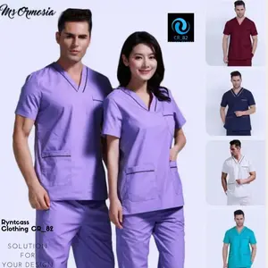 Baju Oka Lengan Pendek Baju Ok Medis Setelan Celana