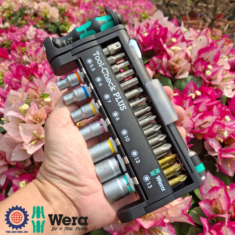 Wera bộ dụng cụ mở vít Tool Check Plus mã 05056490001 đa năng gồm 39 chi tiết lý tưởng không gian hẹp và di chuyển xa